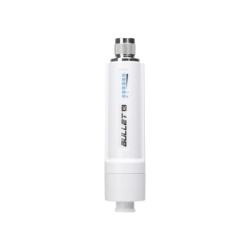 UBIQUITI B-DB-AC Radio Doble Banda Bullet airMAX AC hasta 160 Mbps en 2.4 GHz (2412-2472 MHz) o 300 Mbps en 5 GHz (5150-5875 MHz)