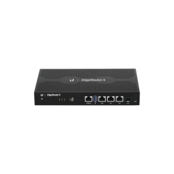 UBIQUITI ER-4 EdgeRouter 4 con 3 puertos 10/100/1000 Mbps + 1 puerto SFP con funciones avanzadas de ruteo