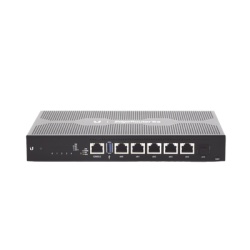 UBIQUITI ER-6P EdgeRouter 6 PoE pasivo 24 V con 5 puertos 10/100/1000 Mbps + 1 puerto SFP con funciones avanzadas de ruteo