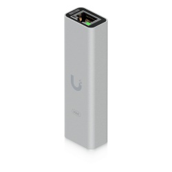 UBIQUITI UACC-ADAPTER-RJ45-USBC-5GE Adaptador USB-C a Ethernet / 5 GbE RJ45 / Plug and Play / Indicador de Actividad LAN / 38 g (1.3 oz) / Compatible Windows, macOS y Linux