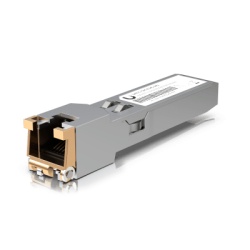 UBIQUITI UACC-CM-RJ45-MG UFiber Tranceptor convertidor de SFP+ a RJ45 velocidades 10/5/2.5/1G