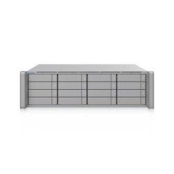 UBIQUITI UACC-ESE-16 Unidad de Expansión de Almacenamiento / 16 Bahías HDD/SSD 2.5" y 3.5" / Conectividad Mini-SAS HD 24 Gbps / Fuente Redundante 550W Hot-Swappable / Rack 3U / NDAA