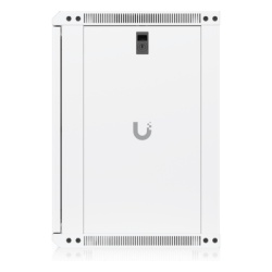 UBIQUITI UACC-RACK-12U-WALL-450-G Gabinete Rack 12U / 550 x 450 mm / 50 kg Carga / Vidrio Templado / 21.7 x 17.7 x 25'