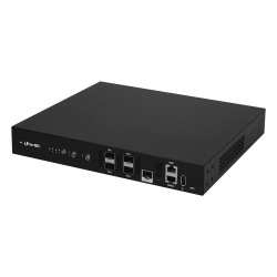 UBIQUITI UF-OLT-4 Terminal de Línea Óptica GPON / 4 Puertos SFP GPON / 1 Puerto SFP+ 10 G / 512 ONUs Concurrentes / 20 km (12.4 mi) / Rack 1U
