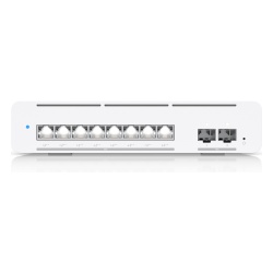 UBIQUITI USW-PRO-XG-8-POE Switch PoE++ Capa 3 / 8 Puertos 10GbE / 2 Puertos SFP+ / PoE 155 W / Etherlighting™ / 200 Gbps