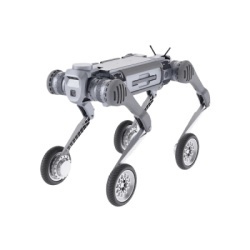 UNITREE B2W Perro Robot Bionico Para Inspeccion / Inteligencia Artificial / Reconocimiento De Humanos / Incluye 1 Control Remoto / Tareas Programadas / Camara Integrada
