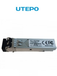 UTEPO UGC418007 UTEPO SFP125G550M - Transceptor de fibra optica SFP multimodo con conector LC velocidad de 1250 Mbps y alcance de hasta 550 metros