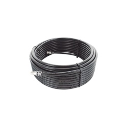 VIAKON RG-58-BNC-29 Jumper Coaxial / Tipo RG58 / 29 m (95.14 ft) / Conectores BNC Macho / 75 ? / Color Negro