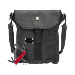 VICTORINOX 13703T7U Paquete Victorinox de Mochila ADVENTURE TRAVELER DELUXE y Navaja CLIMBER de 14 Funciones.