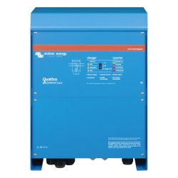 VICTRON ENERGY QT48/10000SP Quattro 48/10000/140-100/100 / Inversor Cargador de Onda Pura / Entrada 48 Vcc / Salida 8000 W 120 Vca 60 Hz