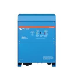 VICTRON ENERGY QT48/10000SP Quattro 48/10000/140-100/100 / Inversor Cargador de Onda Pura / Entrada 48 Vcc / Salida 8000 W 120 Vca 60 Hz