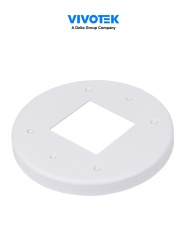 VIVOTEK VIV0430159 VIVOTEK AM-51G - Placa adaptadora para caja octagonal electrica de 3.5" 117 x 12 mm Color blanco