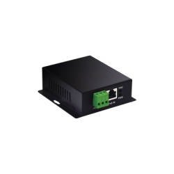 WI-TEK WI-POE61-24V Convertidor PoE Industrial / Entrada PoE 802.3 af/at / Salida PoE pasivo 24V / Conexion plug and play / Alcance de hasta 100 metros / Ideales para Enlaces Inalambricos
