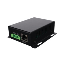 WI-TEK WI-POE62-24V Inyector PoE Industrial / Ideal para Aplicaciones Solares / Entrada 9-32 Vcc / Salida PoE pasivo 24V / Conexion plug and play / Ideales para Enlaces Inalambricos (Ubiquiti Cambium