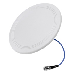 WilsonPRO / weBoost 3100-05 Antena Omnidireccional para Techo Interior / 600-6000 MHz / 5 Bandas Celulares y WiFi / Perfil Ultra Bajo 8 mm / Conector N-hembra / Cable Plenum 30 cm / Material del radom