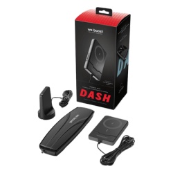 WilsonPRO / weBoost 471-082 Kit Amplificador de Senal Celular para Vehiculo / Prioridad para un Dispositivo / Con cargador Inalambrico Magnetico Qi2 / Antena Magnetica Exterior / 23 dB de Ganancia / T