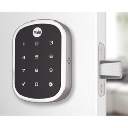 YALE-ASSA ABLOY 89385 Cerradura ASSURE YRD256 Niquel Satinado/Teclado/ Para puertas Izq o Derecha de 35 a 57 mm de espesor/ Apertura por Smartphone
