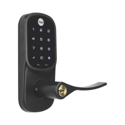 YALE-ASSA ABLOY MX89612 Cerradura YRL226 con Teclado Tactil y Manija /Smarphone Control Opcional/ bronce Antiguo/ Para puertas de 35 mm a 45 mm de espesor.