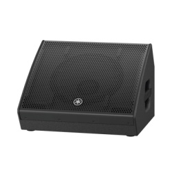 YAMAHA DHR12M Altavoz Amplificado 12 in | Potencia: 1000w | Amplificacion Clase-D | Hecho en Madera | Para aplicaciones de Instalacion y Refuerzo Sonoro como Monitor