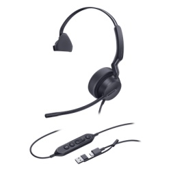 YEALINK UH42-MONO-UC-USB-C/A Diadema Alambrica Yealink UH42 Mono UC con Audio HD y Conectividad USB-C/A