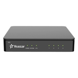 YEASTAR S-20 Conmutador IP SIP Yeastar para PYMES / 20 extensiones/ 10 llamadas simultaneas/ 2 puertos FXO (Tarjeta Incluida).