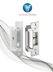 YLI YLI062007 YLI YS138S - Cerradura Electrica para Control de Acceso Senal Ajustable NO/NC Voltaje Dual 12VDC/24VDC