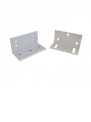 YLI YLI069003 YLI MBK70Z - Soporte de Fijacion tipo Z / Compatible con Cerradura Magnetica YM60