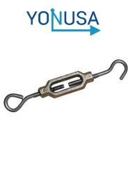 YONUSA YON6510007 YONUSA TEN532Z - Tensor para lineas de cercas electricas YONUSA hechos de aleacion de zinc alta resistencia a la corrosion armellas y gacho de alambre pulido calibre 10/ Resiste