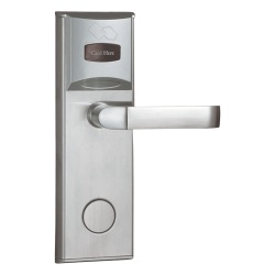 ZKTECO - AccessPRO LOCKPRO-1HD Cerradura para Hotel Derecha / MIFARE® 13.56 MHz / 5 Pestillos / Acero Inoxidable / 224 Eventos / Apertura de Emergencia