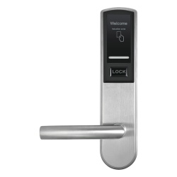 ZKTECO LH3000L Cerradura para Hotel Izquierda / Tarjetas MIFARE 13.56 MHz / Aleacion de Zinc / 224 Eventos / Software ZKBio CVSecurity