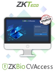 ZKTECO ZKT0740100 ZKTeco ZKCVAFREE - Licencia Gratuita del Software BioCVAccess para 15 Puertas 6 Puntos de Asistencia 64 Camaras IP 2 000 Usuarios 200 Departamentos 1 App Administrador y 5 Apps