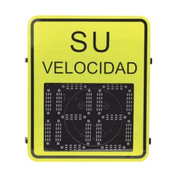 AccessPRO XRADAR-IP Radar Medidor de Velocidad de 3 Digitos / Doble salida de Relevador / Tarjeta Micro SD / Puerto de red TCP IP / Deteccion de Exceso de Velocidad / Integracion con Camara.