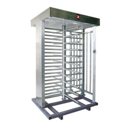 AccessPRO XT-100 Torniquete Sencillo / Cuerpo Completo / Interior/Exterior / Acero Inoxidable /Acabado de Lujo / Alto Trafico