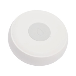 AKUBELA HS1WLTY Sensor de inundacion con senal inalambrica Zigbee compatible con Panel de control Akubela y otros controladores