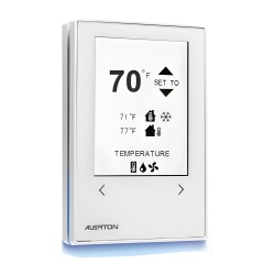 ALERTON MS4-TH-MSTP Microset 4 BACnet MS/TP / Sensor de Pared con Pantalla Tactil de Vidrio Reforzado / Sensores de Temperatura y Humedad / Alerton by Honeywell / Procesador ARM Cortex-M4