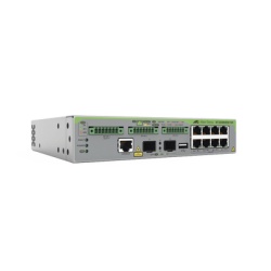 ALLIED TELESIS AT-GS980EM/10H Switch Gigabit L3 8 puertos 1000T PoE++ 2 puertos 100/1000X SFP 3 puertos entrada DC