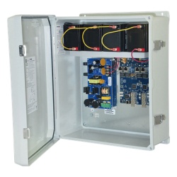 ALTRONIX NETWAY-SP4-WPX Fuente de Alimentacion para PoE / 2 Entradas 1G Fiber SFP / 4 Salidas 10/100/1000 PoE/PoE+ configurable para 2 Salidas 60W Hi-PoE / Nema IP66 / Con capacidad de bateria de resp