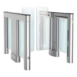 ALVARADO SU-5000-MA-SS Torniquete Optico Serie Supervisor 5000 con hojas de cristal de 46"