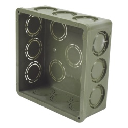 AMANCO-WAVIN ATUP34CA Caja Cuadrada de 1/2" - 3/4" para PVC Conduti Pesado. - Img 2