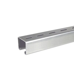ANCLO ANC-UOE4X4 Unicanal Perforado 4 x 4 cm x 3 m / Calibre 16 / Galvanizado Electrolitico.