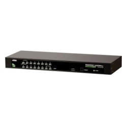 ATEN CS1316 Switch KVM |Â 16 Puertos | Control 64-256 Computadoras | USB-PS/2 Dual Interface | Video 2048x1536 | Hotkey-OSD | Rack Mount 1U