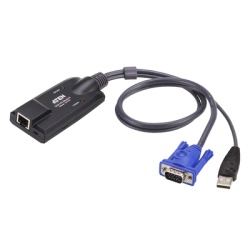 ATEN KA7170 Switch KVM | cable DVI | USB de 2 puertos | con selector remoto de puerto
