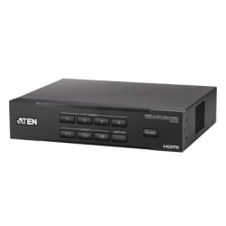 ATEN UC3430 Switcher HDMI a USB 4 Entradas | 4K@60 | USB-C Streaming | Audio Mixer | PiP/Chroma | Control App
