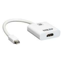 ATEN VC981 Adaptador activo de Mini DisplayPort a HDMI 4K | DisplayPort 1.2a | Compatible con audio