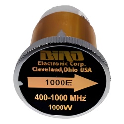 BIRD TECHNOLOGIES 1000E Elemento de 1000W 400-1000 MHz para Wattmetro BIRD 43.