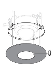 BOSCH V_NDA5070IC - Kit Montaje en Techo / FLEXIDOME 5100 - Img 9