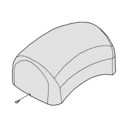 CAME 119-RIG-170 Refaccion / Tapa superior para barrera GARD 4
