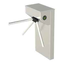 CAME CAME-500-E Torniquete Tipo Tripode de Medio Cuerpo / Acabado en Acero Inoxidable / De Apertura Bidireccional / Compatible Con Paneles de Control De Acceso