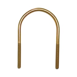 CHAROFIL CH-ABR-U-12TR Abrazadera tipo U de 1/2" (12.7 mm) con acabado Tropicalizado Es Ideal Para Utilizarse al Exterior o Zonas Humedas (No incluye tuercas y arandelas)