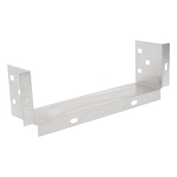 CHAROFIL CH-CEC8X12ALK Conector de Escalera de Aluminio a Tablero (Caja) / Peralte 3 1/4" / Ancho 12" / Incluye Tornilleria (CHCEC314X912K)